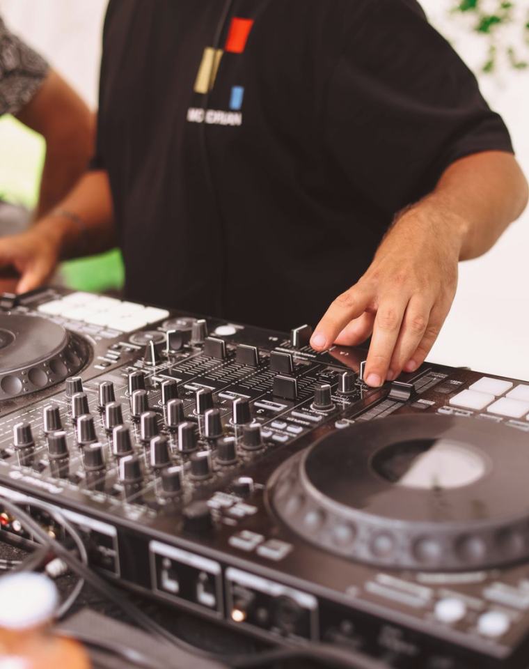 Audio mixing position